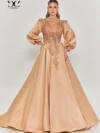 robe dorée Divine Dress / tenue soirée dorée