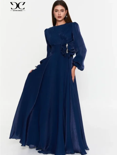 Robe de soirée Golden Hour – vue avant