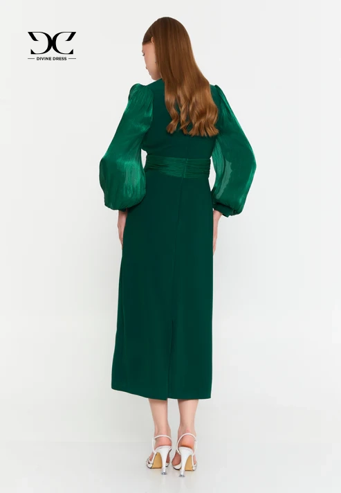 Dos de la robe de soirée Orchid Smoke