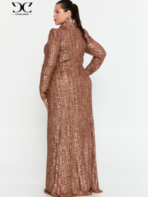 Vue arrière robe de soirée The Duchess